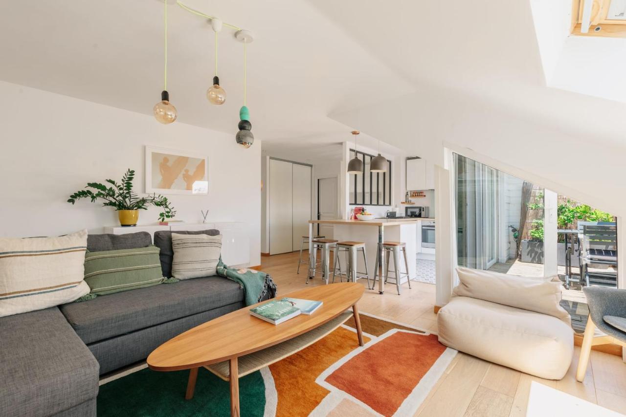 Little Bibi Terrace - Cote Des Basques And Private Garage Apartment Biarritz Ngoại thất bức ảnh