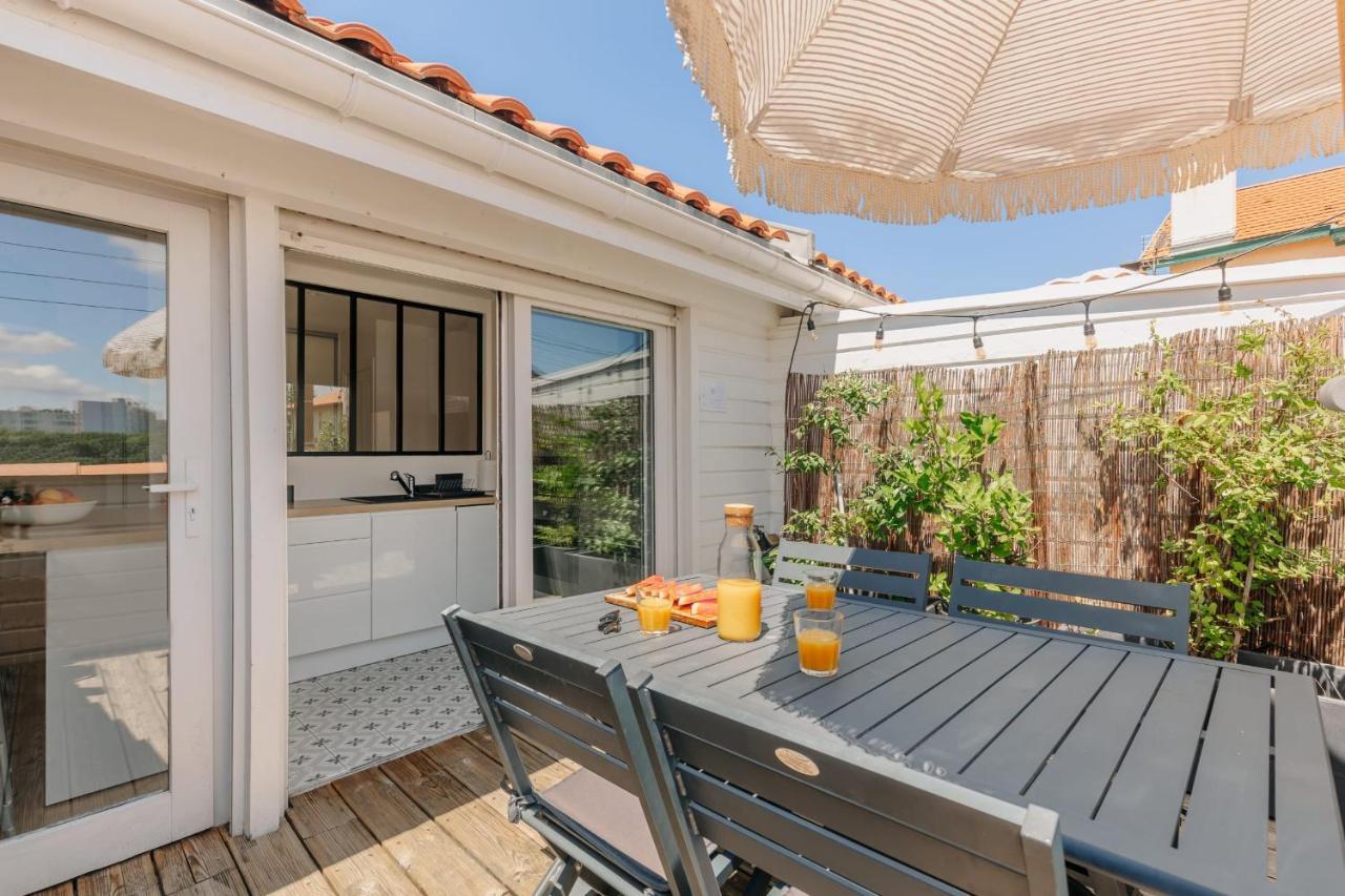 Little Bibi Terrace - Cote Des Basques And Private Garage Apartment Biarritz Ngoại thất bức ảnh