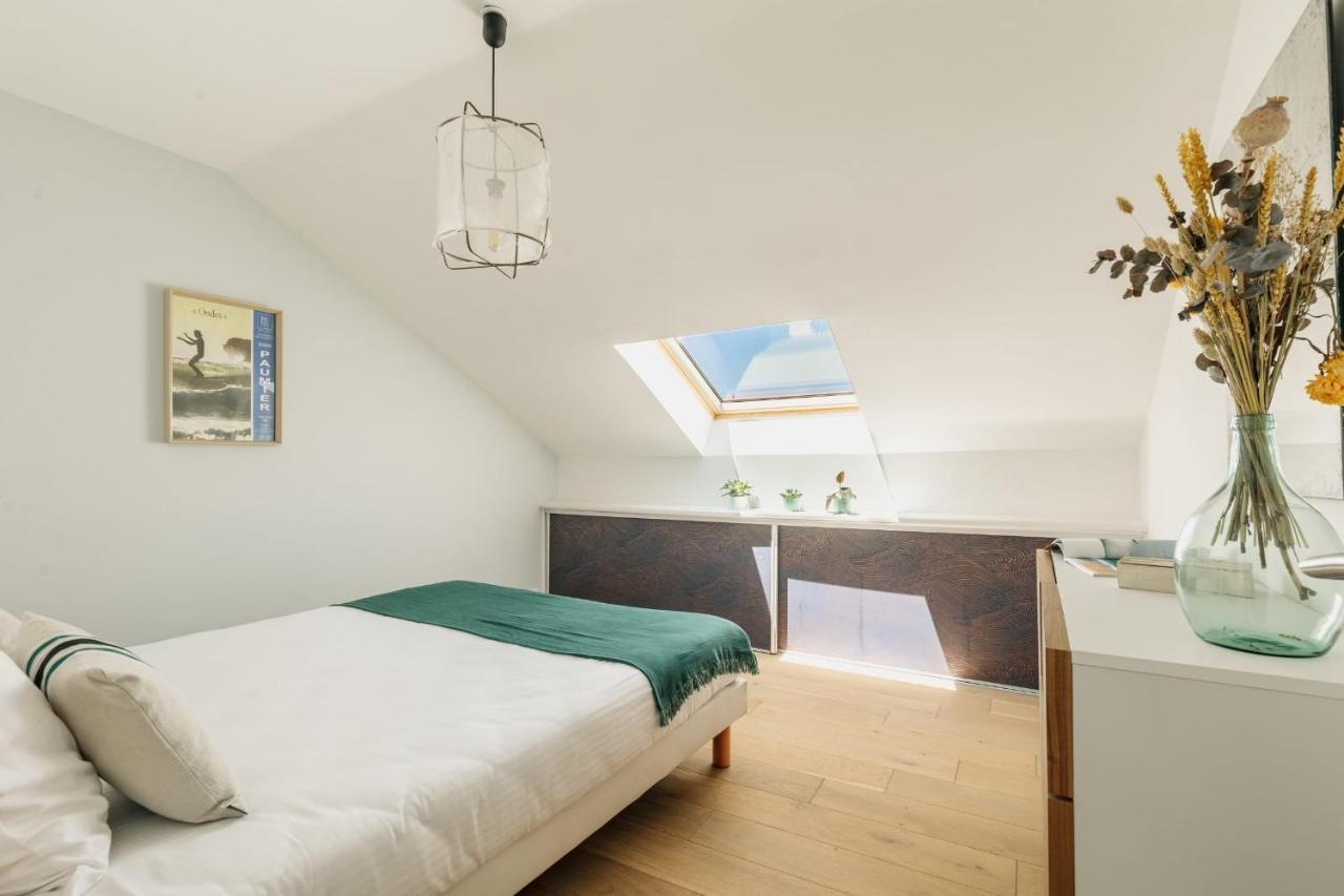 Little Bibi Terrace - Cote Des Basques And Private Garage Apartment Biarritz Ngoại thất bức ảnh